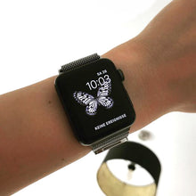 Carica l'immagine nel visualizzatore di Gallery, Cinturino Apple Watch Nero